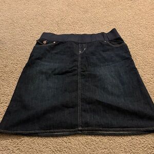 Maternity Denim Skirt